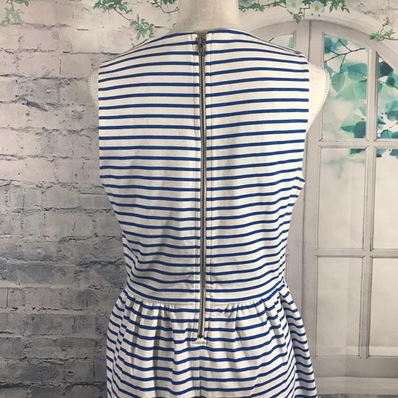 J.Crew Striped Dress Sz M (L33) - Picture 4 of 6